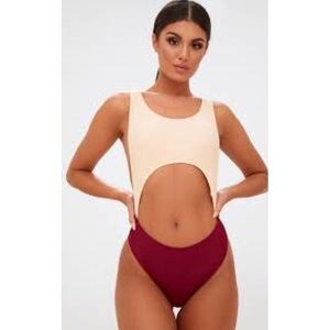 Pretty Little Thing Cut out Swimsuit